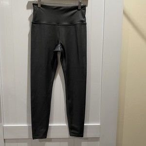 ATHLETA Women's Elation Ultra High Rise Tight in Shimmer Black Size S